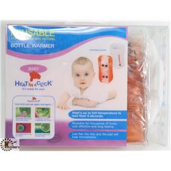 HEAT IN A CLICK REUSABLE BOTTLE WARMER