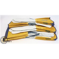 6 PAIRS OF NEW WORK AND OR WELDING GLOVES