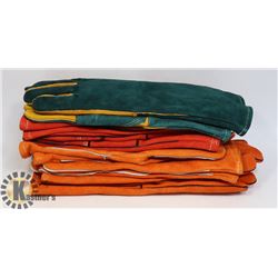 6 PAIRS OF NEW WORK AND OR WELDING GLOVES