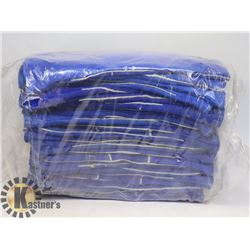 LOT WITH 12 PAIRS OF BLUE WELDING GLOVES