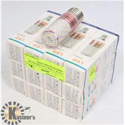 LOT OF 12 NEW LED LIGHT BULBS -6000K STANDARD HOME