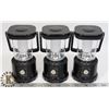 Image 1 : LOT OF 3 EDDIE BAUER 100 LUMEN LANTERNS SET WORKING