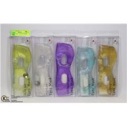 LOT OF 5 HOT / COLD EYE MASKS