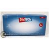 Image 1 : BOX OF DISTECH VINYL MEDICAL EXAMINATION GLOVES
