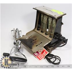 VINTAGE 2 SIDED ELECTRIC TOASTER IN WORKING