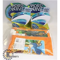 FLAT WITH TWO WORD WAVE GAMES AND KIDS