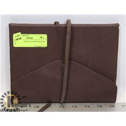 INDIGO GENUINE LEATHER BOUND NOTEBOOK