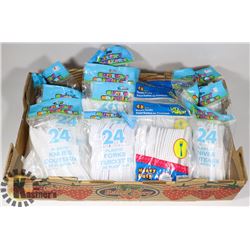 FLAT OF ASSORTED DISPOSABLE CUTLERY
