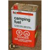 Image 1 : 4 LITER CAN OF CAMPING FUEL FOR LANTERNS, STOVES