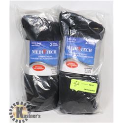 4 PAIRS OF MEDITECH DIABETIC SOCKS