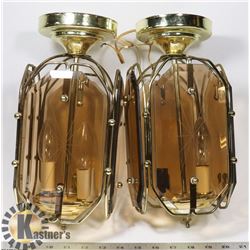 TWO HARDLINE CONNECTION LIGHTS