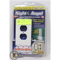NEW NIGHT ANGEL LIGHTED WALL OUTLET COVERPLATE