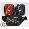 Image 1 : LOT OF 3 NEW ADJUSTABLE FANNY PACKS
