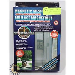 NEW MAGNETIC MESH HANDS FREE SCREEN DOOR