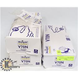 3BOXES NEW  VINYL POWDERED GLOVES  V70N
