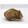 Image 1 : 8) NATURAL CREAM COLORED AGATED GEODE