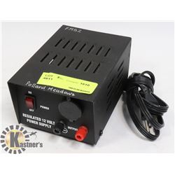 TECHCESSORIES REGULATED 12 VOLT POWER SUPPLY