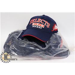 LOT OF AAA SELECT HOCKEY CAPS
