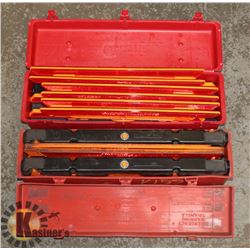 2 EMERGENCY WARNING TRIANGLE FLARE KIT