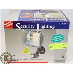 MOTION ACTIVATED SECURITY LIGHTING