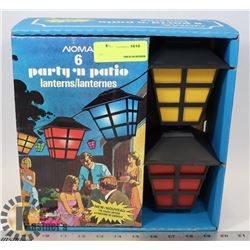 6PC NOMA PARTY 'N PATIO LANTERNS
