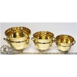 3PC MADE IN INDIA  SMALL PLANTER SET