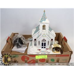 LIGHT UP CHURCH DECORATION