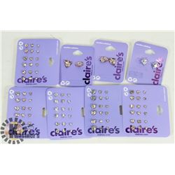 LOT OF VARIOUS NEW CLAIRES EARRINGS