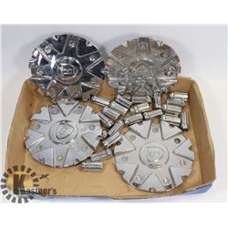 BORGINI WHEELS CENTRE CAPS & SPECIALTY LUGNUTS