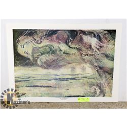 1- MICHAEL R. WHIPPLE  SIGNED  PRINT