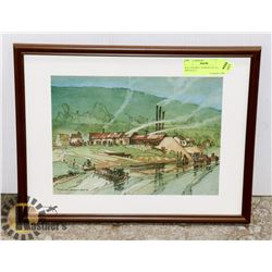 WALTER MILL EDMONTON" FRAMED PRIVATELY