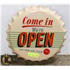 Image 1 : X-LARGE METAL BOTTLE CAP SIGN