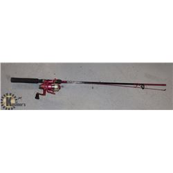 PINK FISHING ROD WITH REEL