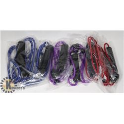 SET OF 6 VIBRAFIT RESISTANCE STRETCH BANDS