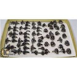 DISPLAY OF ASSORTED RINGS