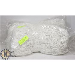 THREE 32-OZ WHITE MICROFIBER MOP HEADS