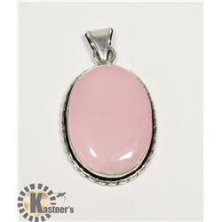 #193-ROSE QUARTZ PENDANT