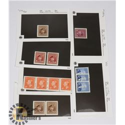 LOT OF OLD CANADA STAMPS KING GEORGE