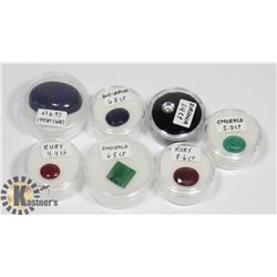 OVER 80 CARATS RUBY, EMERALD, SAPPHIRE