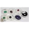 Image 1 : OVER 80 CARATS RUBY, EMERALD, SAPPHIRE