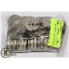 Image 1 : LOT OF 100 CANADA 1968-87 DOLLAR COINS