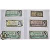 Image 1 : 6 VARIOUS OLD CANADA BANK NOTES