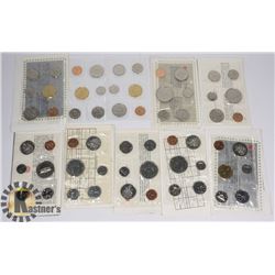 LOT OF 10 CANADA UNCIRCULATED SETS