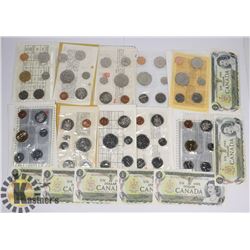 LOT OF 10 CANADA UNCIRCULATED SETS