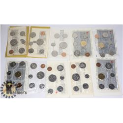 LOT OF 10 CANADA UNCIRCULATED SETS