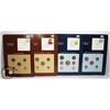 Image 1 : 4 VARIOUS COIN SETS OF ALL NATIONS