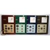 Image 1 : 4 VARIOUS COIN SETS OF ALL NATIONS