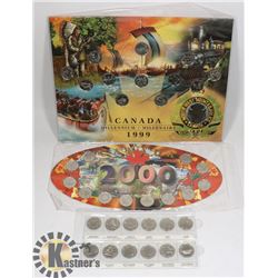 LOT OF MISC. CANADA 25 CENTS COIN SETS