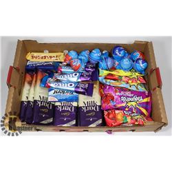 FLAT OF ASSORTED CHOCOLATE AND CANDY