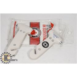 2 PACK OF WINDOW BREAKER/ SEATBELT CUTTER TOOLS